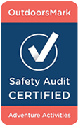 Outdoors Safety audit certified mark logo